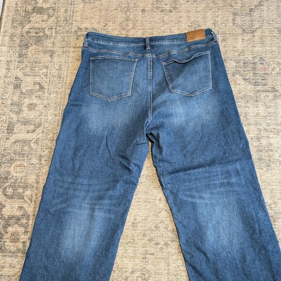 Market & Spruce Zara Stretch Vintage Wide Leg Jean, size 16, Indigo - Picture 3 of 3